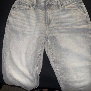 Old Navy Men's Relaxed Gray Jeans